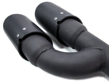 Matte Black Exhaust Tips Muffler for Porsche Cayenne 2011-2014 Long Pipes