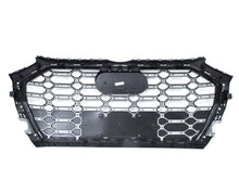 Honeycomb Black Front Grille for AUDI Q5 SQ5 2021 2022 2024