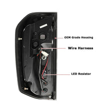 Smoke Black Led Tail Lights Lamps Assembly For Toyota Tundra 2014-2021
