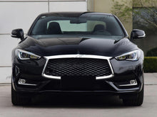 Gloss Black Mirror Cover Caps Replace for Infiniti Q50 Q60 2014-2024