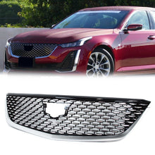 Chrome Diamond Upper Grille for Cadillac CT5 2020-2023 w/o Camera