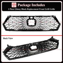 For 2023-2025 Honda Accord CY1 CY2 Matrix Mesh Style Gloss Black Front Grill Grille