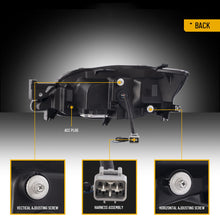 LED Headlights for Subaru WRX STI 2008-2014 with Animated DRL