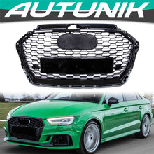 Black Honeycomb Front Grill for AUDI A3 8V S3 2017-2020 fg164