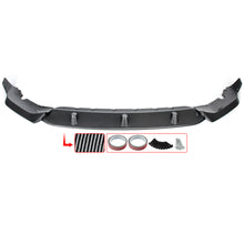 Carbon Fiber Look Front Bumper Lip Spoiler for BMW X7 G07 M Sport 2019–2022