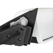 White Right Left Mirror For 2010-2014 Mercedes W204 C300 with Blind Spot Heat Mirror