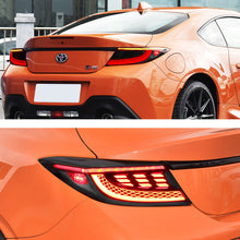 Smoked Black Tail Lights For 2022+ Toyota GR86 Subaru BRZ LED Rear Lamps
