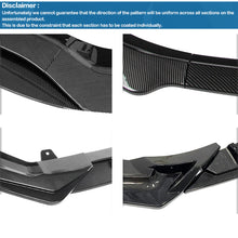 Carbon Look Front Splitter Lip For BMW G06 X6 M Sport 2020-2023