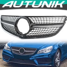 Diamond Front Grill For Mercedes W207 C207 E250 E300 E400 Coupe 2014-2017
