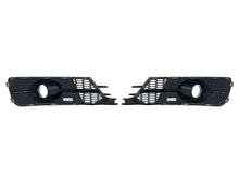 Front Bumper Fog Light Grille Cover LH+RH For Audi A6 C7 2016–2018 Non-S Line