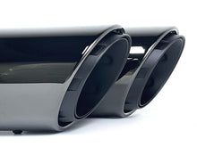 3-Layer Black Exhaust Tips Tail Pipes for Porsche 970 Panamera 2010-2013