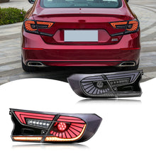 LED Clear Tail Lights for Honda Accord 10th Gen 2018-2022 Animation Rear Lamps