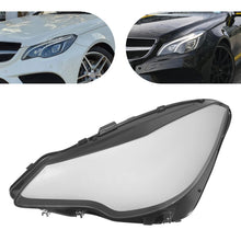 Left Headlight Lens Cover for Mercedes E-Class Coupe W207 E350 E400 E550 2014 2015 2016 2017