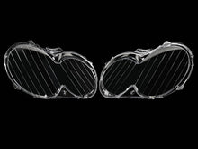 Left + Right Headlight Lens Covers For Mercedes W209 CLK320 CLK350 CLK500 CLK55 CLK63 AMG 2004-2009