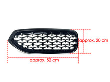 Diamond Style Gloss Black Front Grill Grille for BMW G29 Z4 2019-2023