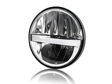 5-3/4” Round LED Headlight Hi/Lo Beam + Halo for Harley, Honda, Yamaha, Indian, Bobber