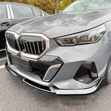Gloss Black Front Bumper Lip Splitter for BMW 5 Series I5 G60 G61 M Sport 2024+