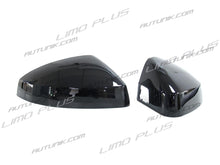 Gloss Black Side Mirror Cover Caps For AUDI A3 8V S3 RS3 With Lane Assist 2013-2020 mc51
