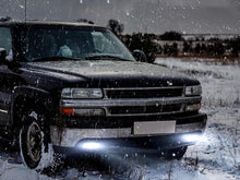 Pair Clear LED Projector Fog Lights for Chevy Silverado Tahoe Suburban 1999–2002