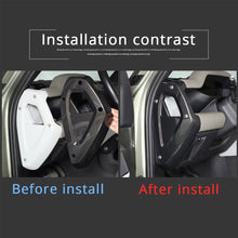 Carbon Fiber ABS Dashboard Side Panel Cover For Land Rover Defender 90 110 2020+