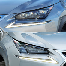 Left + Right Clear Headlight Lens Covers for Lexus NX200t / NX300 2014-2020 Headlamp