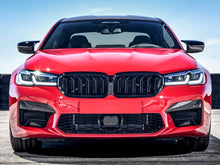 Gloss Black Front Kidney Grill for BMW 5-Series G30 520i 530i 540i 2021-2023 w/ Camera