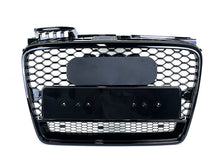 Glossy Black Honeycomb Front Grill for Audi A4 B7 Non-Sline 2006-2008 fg305