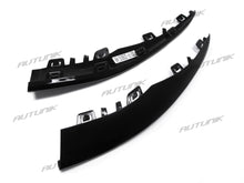 3pcs Gloss Black Front Lip Molding Trims For Mercedes C-Class W205 Sedan/Coupe AMG 2019-2021
