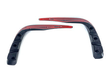 Black Front Canards Splitter Air Vent Trim for Mercedes GLC X253 C253 AMG 2016-2018 2019 pz109
