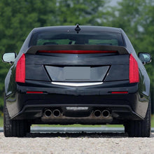 Real Carbon Fiber Rear Trunk Highkick Spoiler Wing for Cadillac ATS-V Sedan 2016–2019