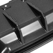 Carbon Style Rear Diffuser Bumper Lip For BMW F10 5 Series 535i M Sport 2010-2016