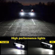 2pcs LED Fog Lights with DRL For 1999-2002 Chevy Silverado, 2000-2006 Suburban & Tahoe (Excludes Z71)