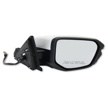 14Pin White Right Heated Side Mirror Assembly For Honda Civic Sedan 2016-2021 Power Mirror Camera W/Signal Passenger Side