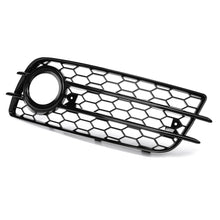 HONEYCOMB Fog Light Lamp Cover Grille Audi A4 B8 S-Line S4 Bumper 2009-2012