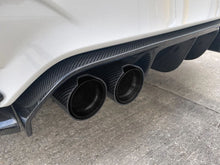 4X Carbon Fiber Black Steel Exhaust Tips for BMW M3 F80 M4 F82 F83 2014-2020