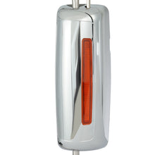 Left Driver Side Chrome Door Mirror Power Heated w/Arm LED For International Harvester 2008-2017