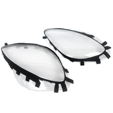 Pair Clear Headlight Lens Covers + Gaskets For Corvette C6 2005–2013 (Pop-Up Headlights)