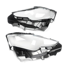 Left + Right Clear Headlight Lens Cover Pair for 2013–2016 Lexus IS250 IS300 IS350