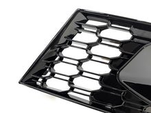 For 2017-2020 Audi A3 Sline S3 8V Black Front Bumper Fog Light Grille Cover Left+Right