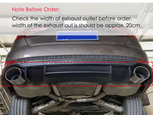 60mm Inlet Chrome Exhaust Tips For AUDI A4 A5 A6 A7 Refit To RS4 RS5 RS6 RS7