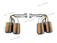 Sport Bronze Exhaust Tips for Porsche 9Y0 Cayenne Base 2019-2024