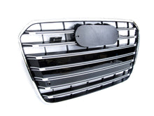 For Audi A6 C7 S6 2012 2013 2014 2015 Grille Chrome Front Bumper Radiator Grill fg213
