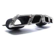 Black Rear Diffuser Chrome Exhaust Tips for Mercedes W213 Non-AMG 2017-2020 di35