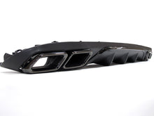 Black Diffuser & Exhaust Tips for Mercedes W213 Sedan Non-AMG 2017-2020 di34