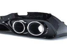 Rear Diffuser + Silver Exhaust Tips for Mercedes E W213 Sedan E300 E400 E550 AMG 2017-2020 di30
