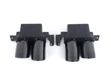 Gloss Black Rear Diffuser w/ Tips for Mercedes W223 S500 S580 AMG 2021–2025