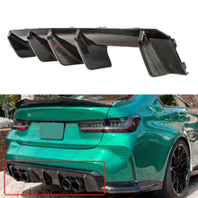 For 2021-2025 BMW G80 M3 G82 M4 Euro Style Real Carbon Fiber Rear Bumper Diffuser