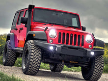 Pair 7" Round LED Headlights for Jeep CJ Wrangler TJ, JK, JKU & Mazda Miata 90-97 Porsche 944
