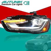 Driver Left Side For 2013-2016 Audi A4 S4 HID/Xenon Non-AFS Projector Headlight
