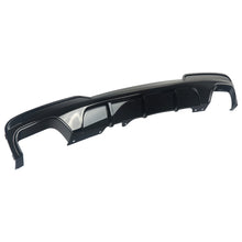 Gloss Black Rear Bumper Diffuser Splitter For BMW F10 5 Series 530i 550i 2011-2016